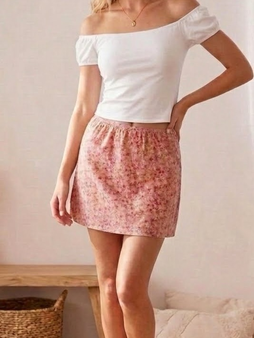 NWT Ditsy Floral Skirt